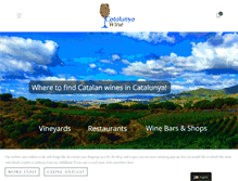 Tablet Screenshot of catalunyawine.com